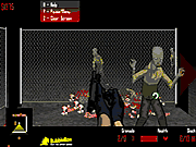 Флеш игра онлайн Зомби Клетка / Zombie Cage